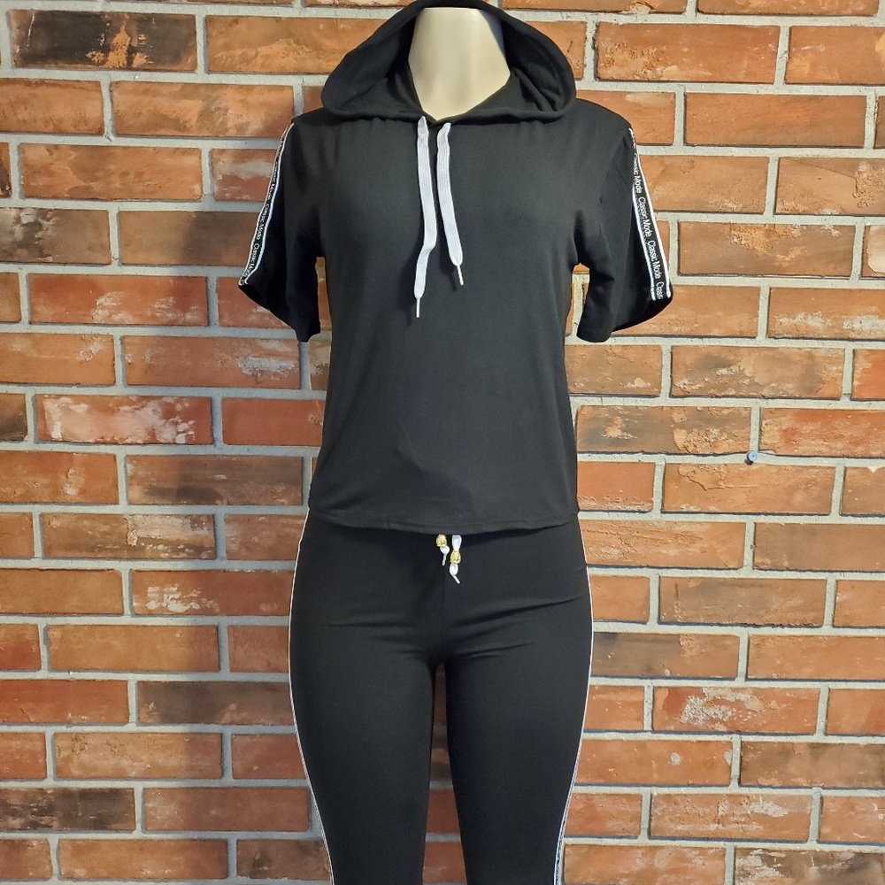 Classic mode 2 piece hoodie set
